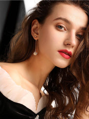 Bông Tai Tòn Teng Vàng Khối Lập Phương