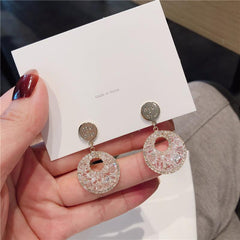 Bông Tai Tòn Teng Khoen Nạm Pha Lê