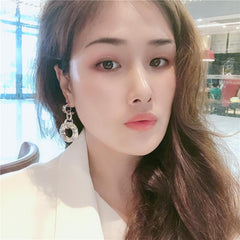 Bông Tai Tòn Teng Tròn Đa Mặt Cắt