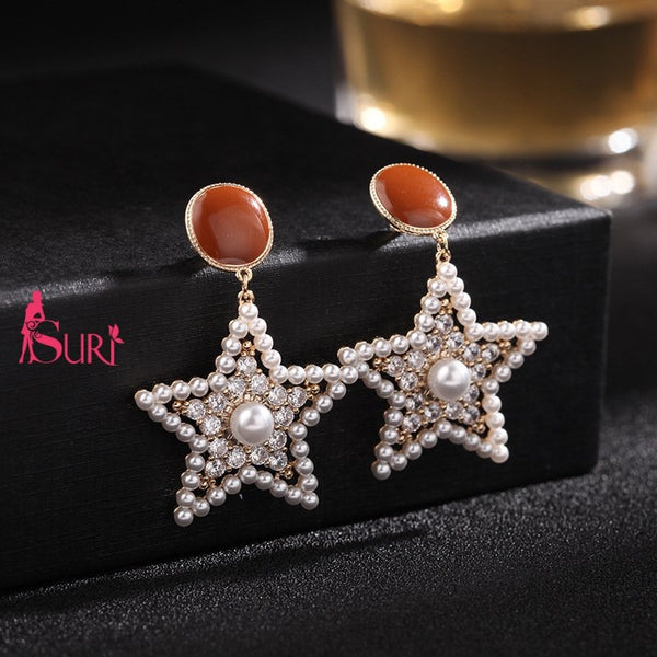 Bông Tai Tòn Teng Ngôi Sao Ngọc Trai