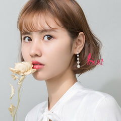 Bông Tai Tòn Teng 5 Hạt Trai