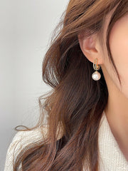 Bông Tai Tòn Teng Khoen Ngọc Trai Phối 3 Kiểu Đính Đá Trắng